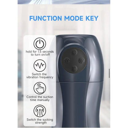 TARDENOCHE TRONIK SUCTION AND VIBRATING MASTURBATOR USB