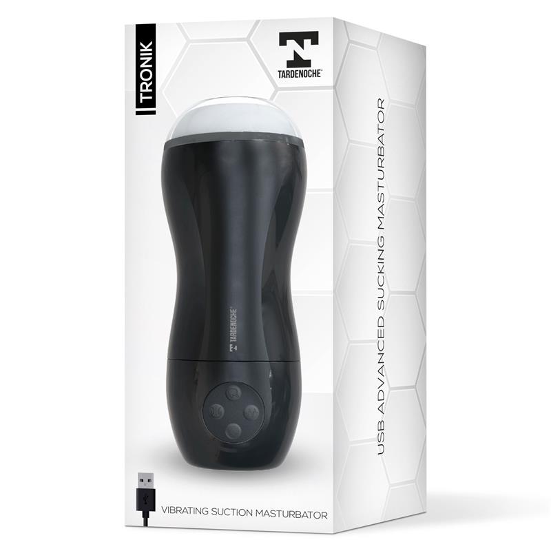 TARDENOCHE TRONIK SUCTION AND VIBRATING MASTURBATOR USB